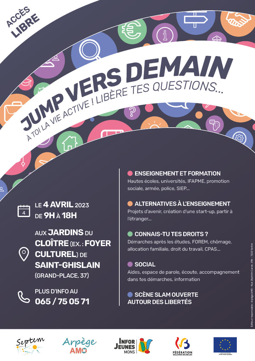 Affiche salon Jump vers Demain