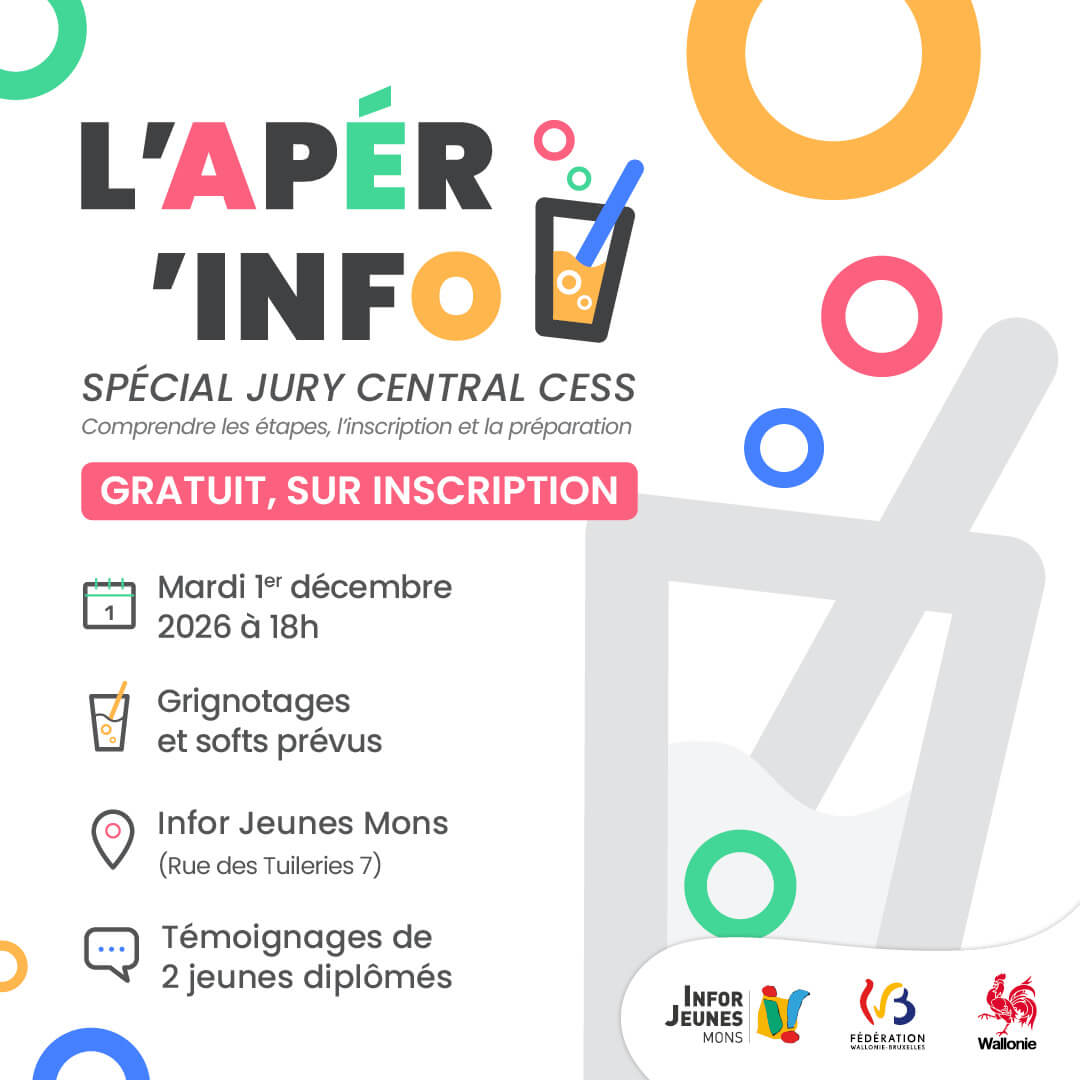 L'Apér'Info, Spécial Jury Central CESS, le 1er décembre 2026