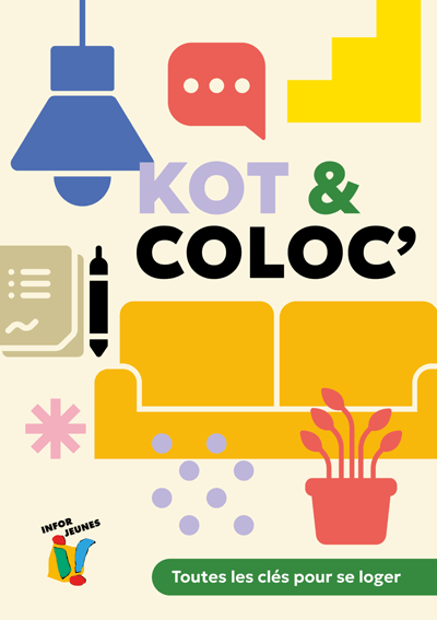 Couverture brochure Kot et coloc